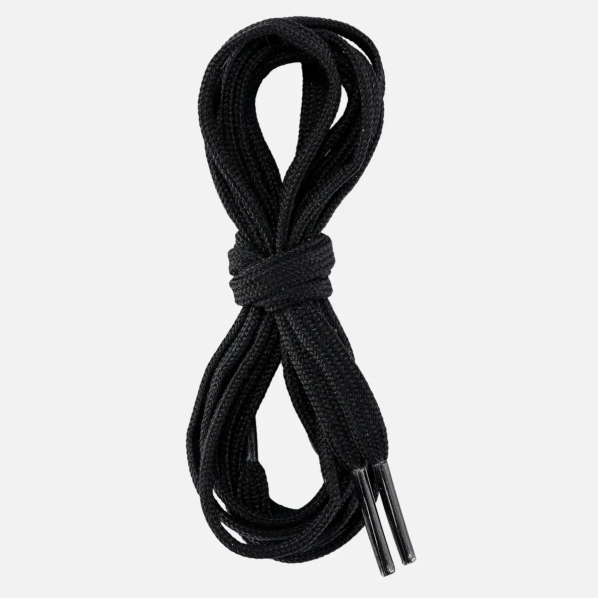 36-tums platt nylon-skosnöre, unisex, i svart nylon