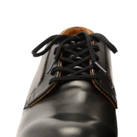 36-tums platt nylon-skosnöre, unisex, i svart nylon