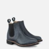 6-inch Chelsea-kortstövlor för dam i indigo Legacy-läder