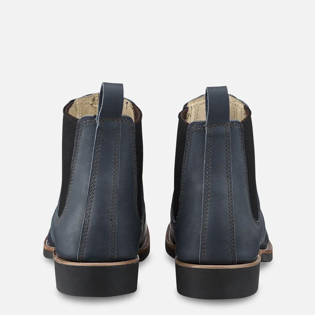 6-inch Chelsea-kortstövlor för dam i indigo Legacy-läder