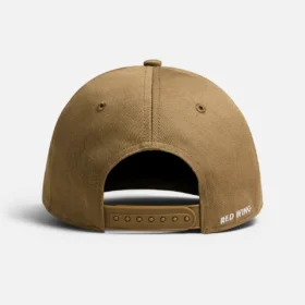 Broderad logokeps, unisex, i brunt