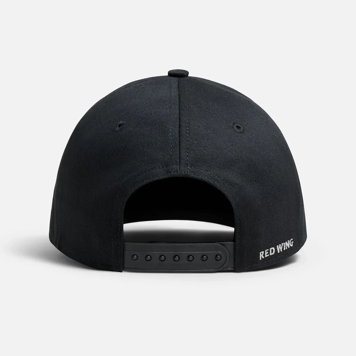Broderad logokeps, unisex, i svart