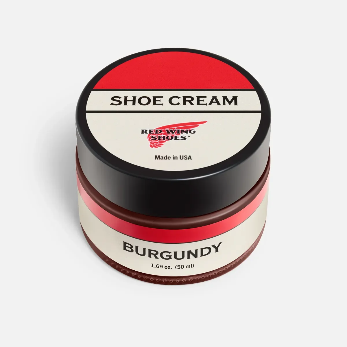 Burgundy Shoe Cream – lädervårdsprodukt – vård