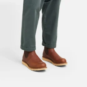 Classic Chelsea 6-tums herrkänga i Amber Harness-läder