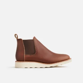 Classic Chelsea – kort damstövl i Amber Harness-läder