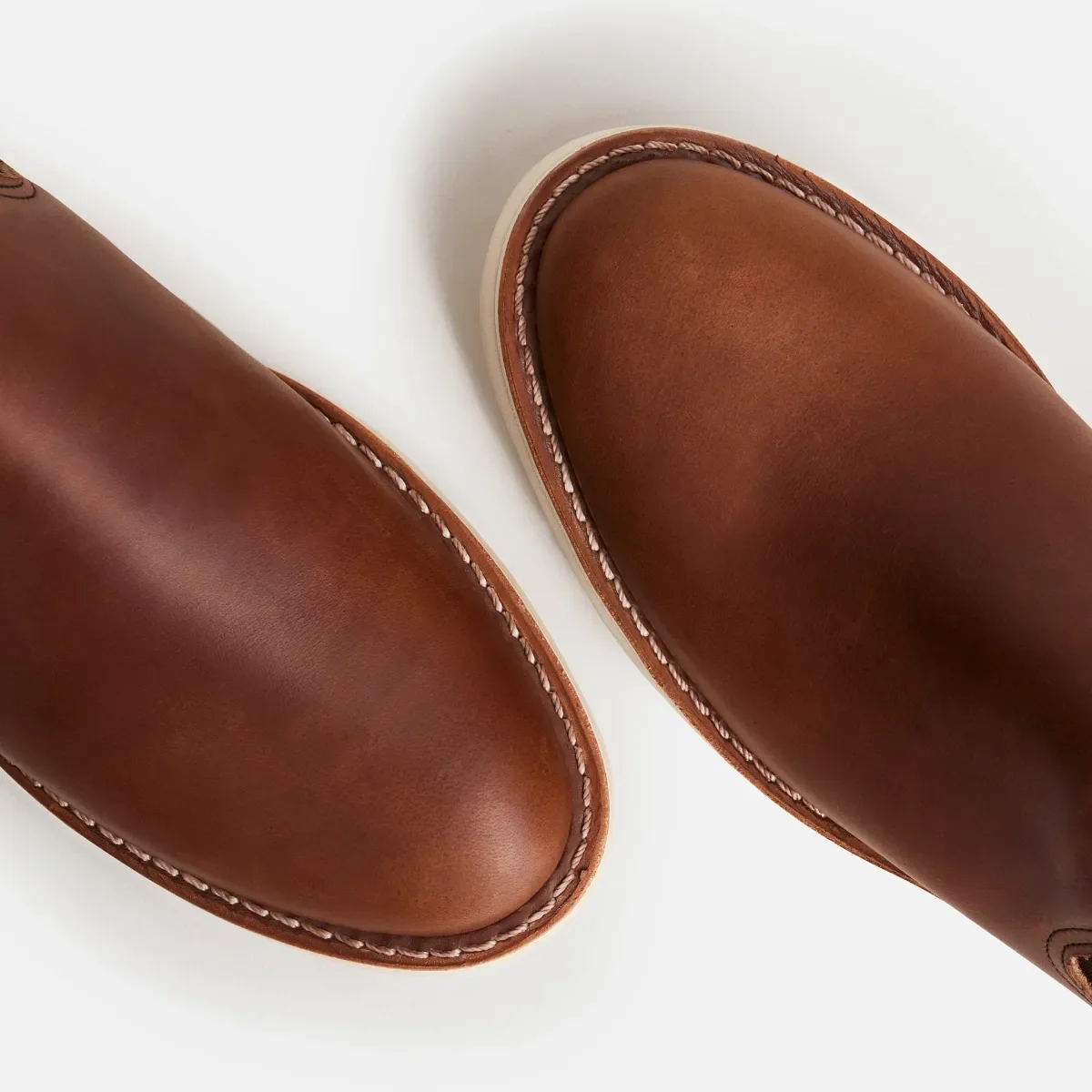 Classic Chelsea – kort damstövl i Amber Harness-läder