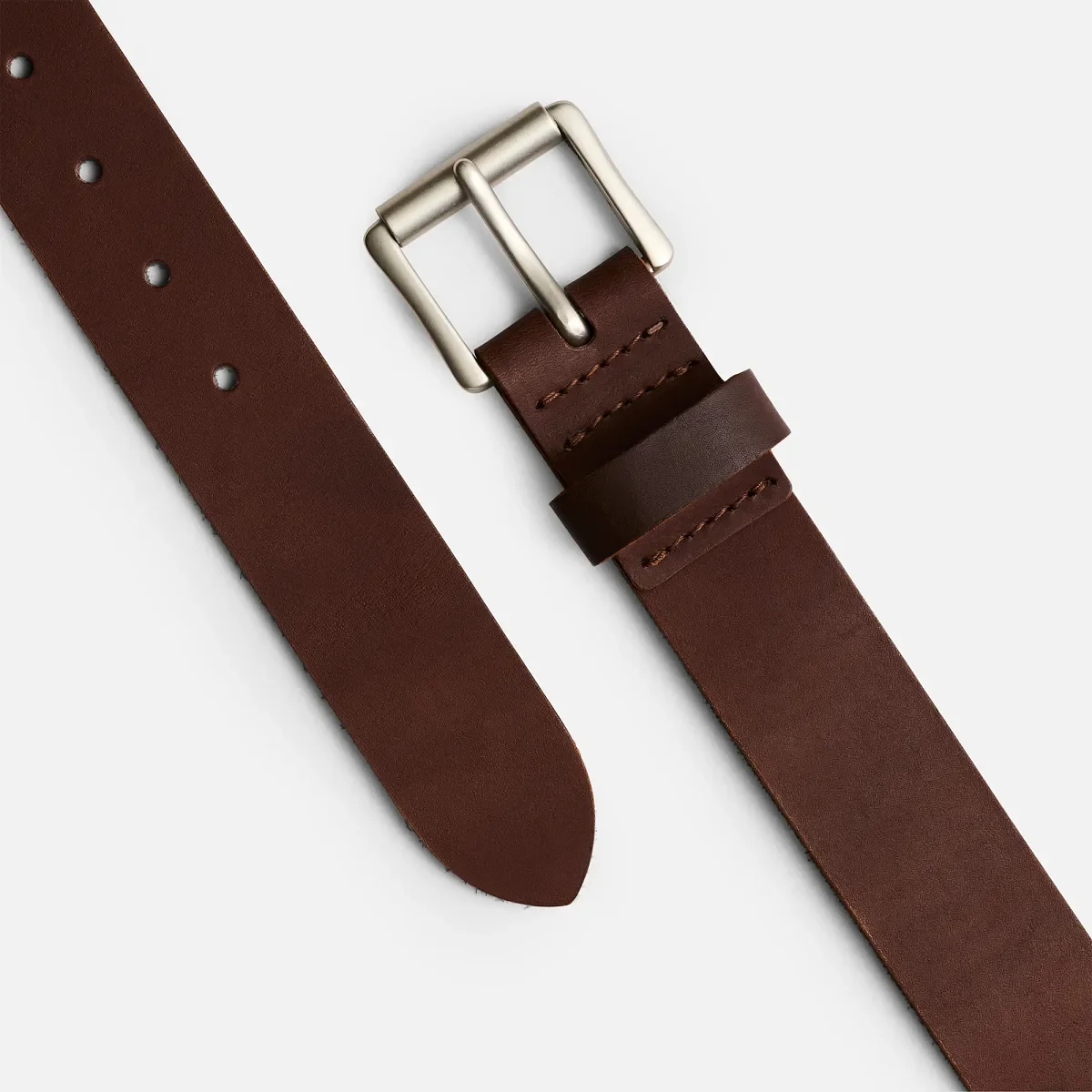 Classic Heritage läderbälte för herr i Amber Pioneer-läder