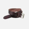 Classic Heritage läderbälte för herr i Black Cherry Excalibur-läder