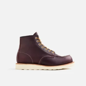Classic Moc® 6-tums herrkänga i Black Cherry Excalibur-läder