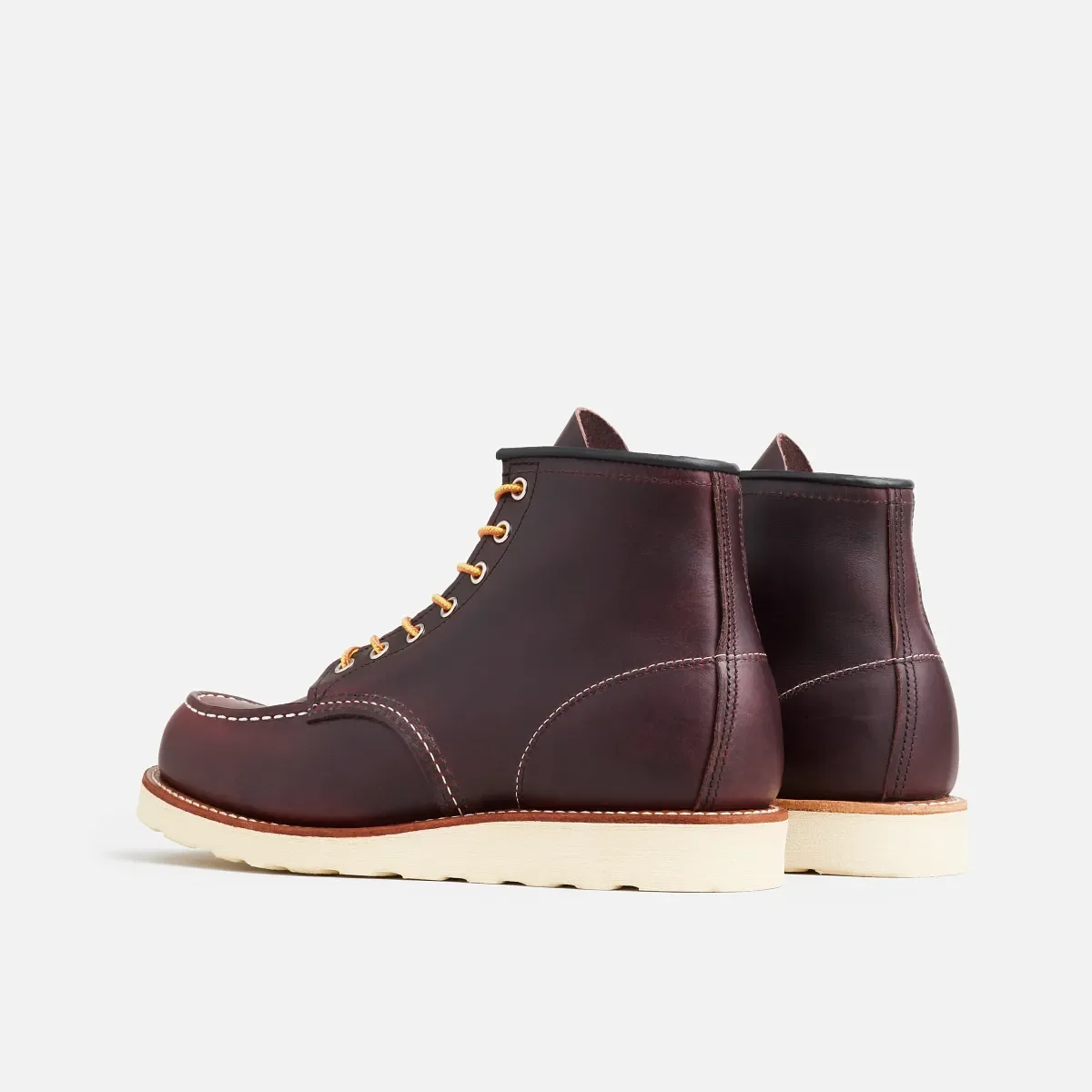 Classic Moc® 6-tums herrkänga i Black Cherry Excalibur-läder