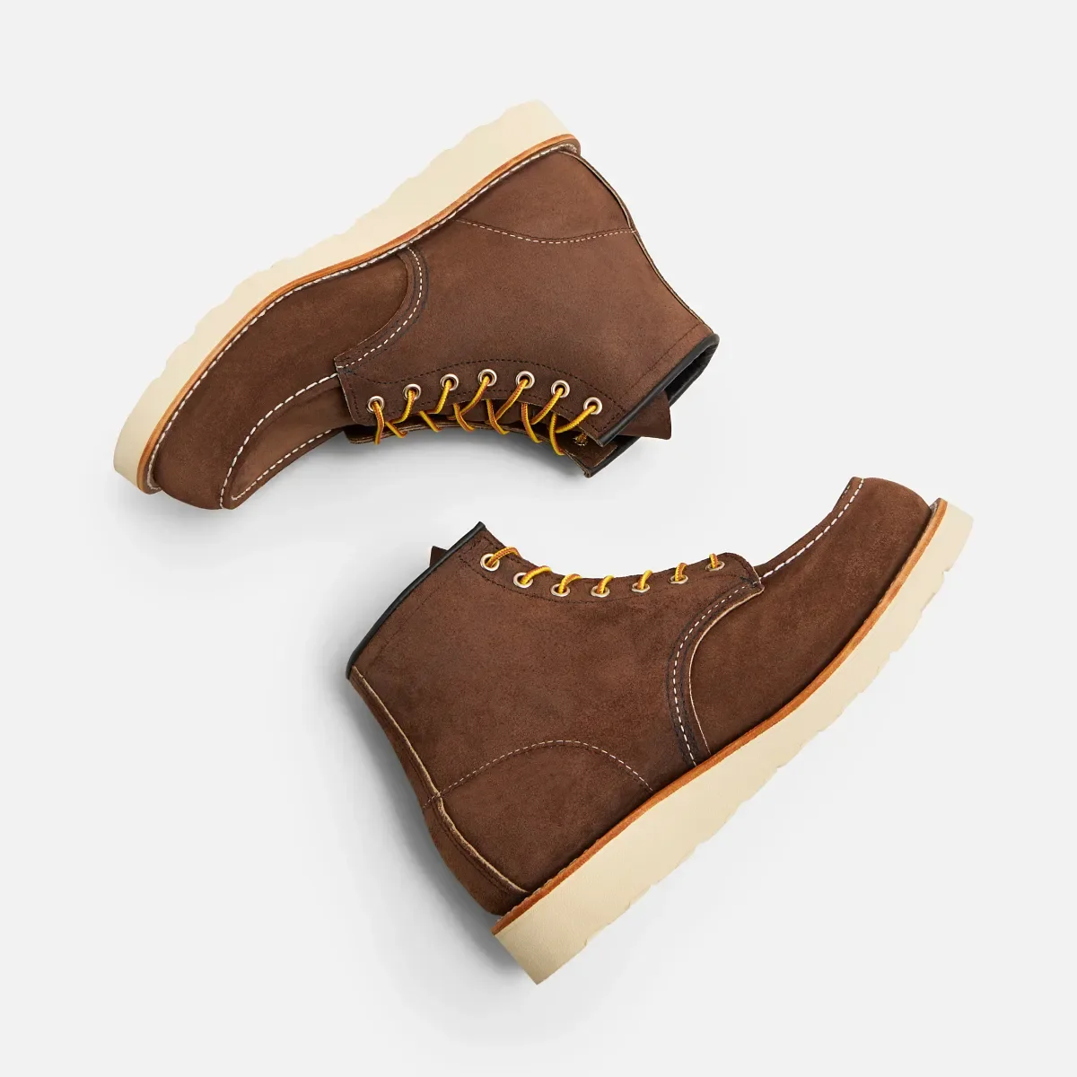 Classic Moc® Herrstövlar 6-Inch Classic Moc i chokladbrunt Muleskinner-läder