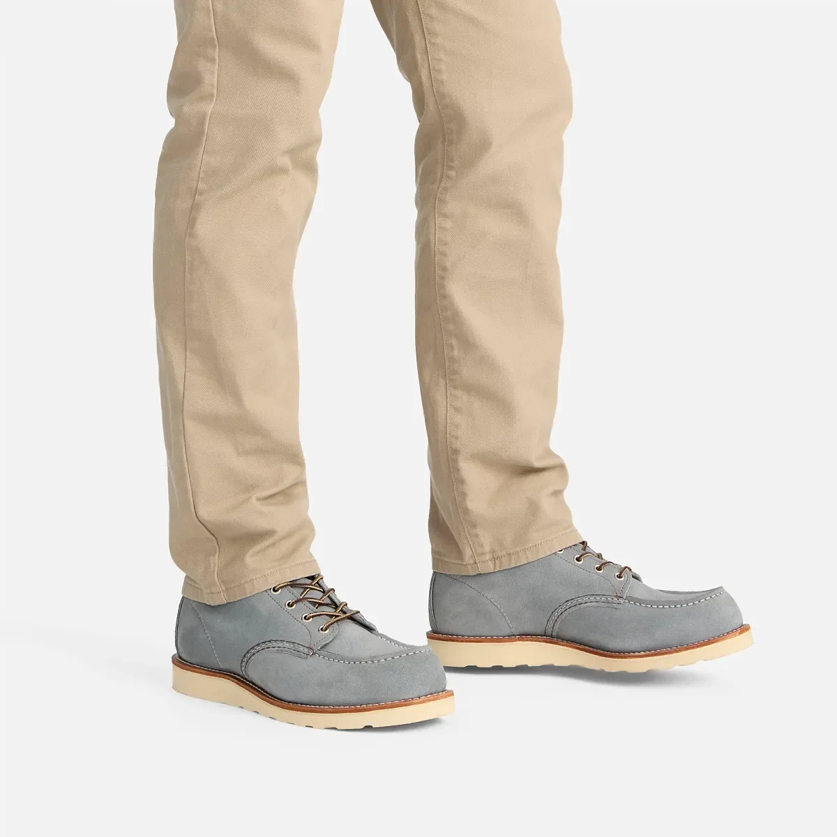 Classic Moc® Herrstövlar, 6 tum, i dammblått Abilene-läder