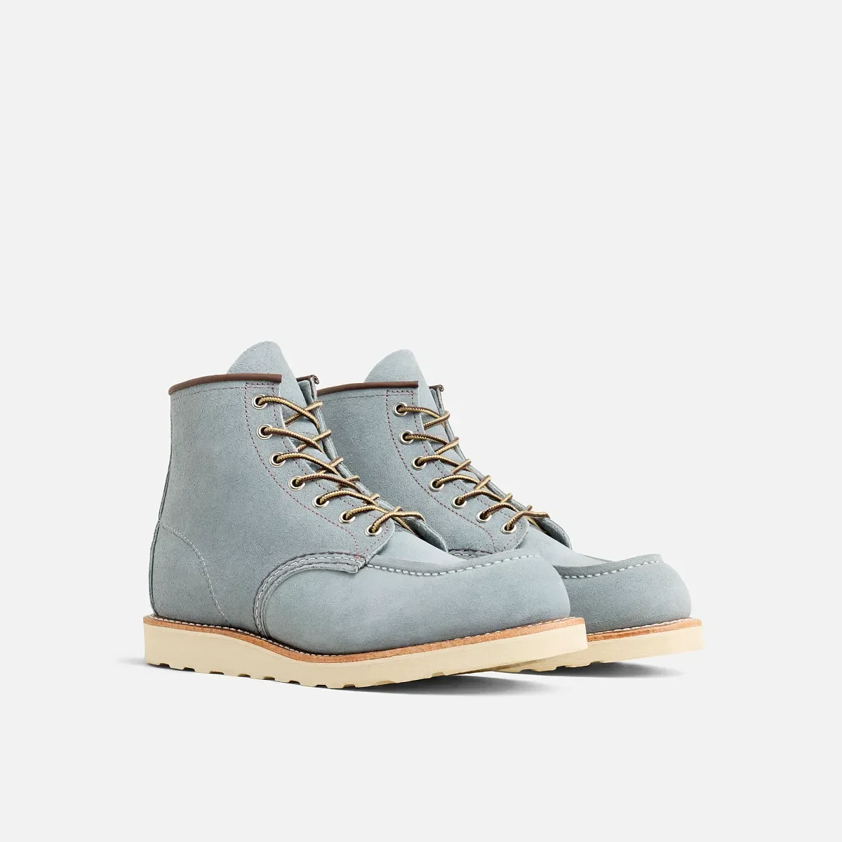 Classic Moc® Herrstövlar, 6 tum, i dammblått Abilene-läder