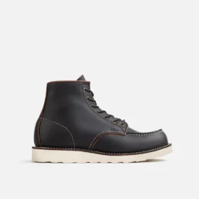 Classic Moc® herrstövlar, 6 tum, i svart Prairie-läder
