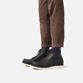 Classic Moc® herrstövlar, 6 tum, i svart Prairie-läder
