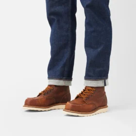 Classic Moc® herrstövlar, 6-tums, i Copper Rough & Tough-läder