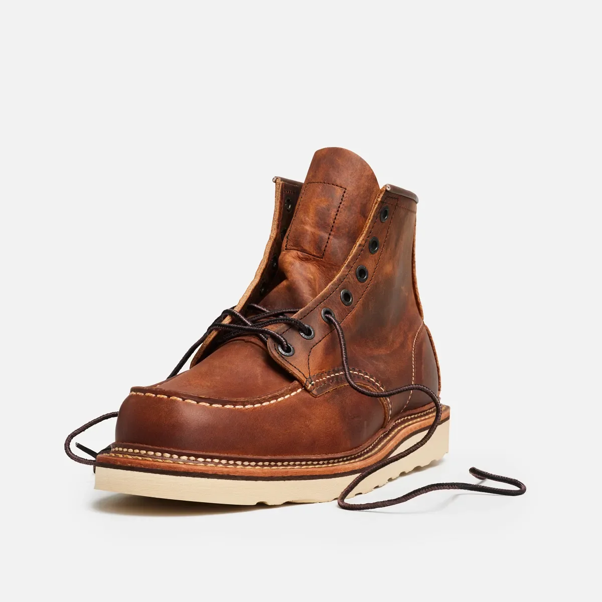 Classic Moc® herrstövlar, 6-tums, i Copper Rough & Tough-läder