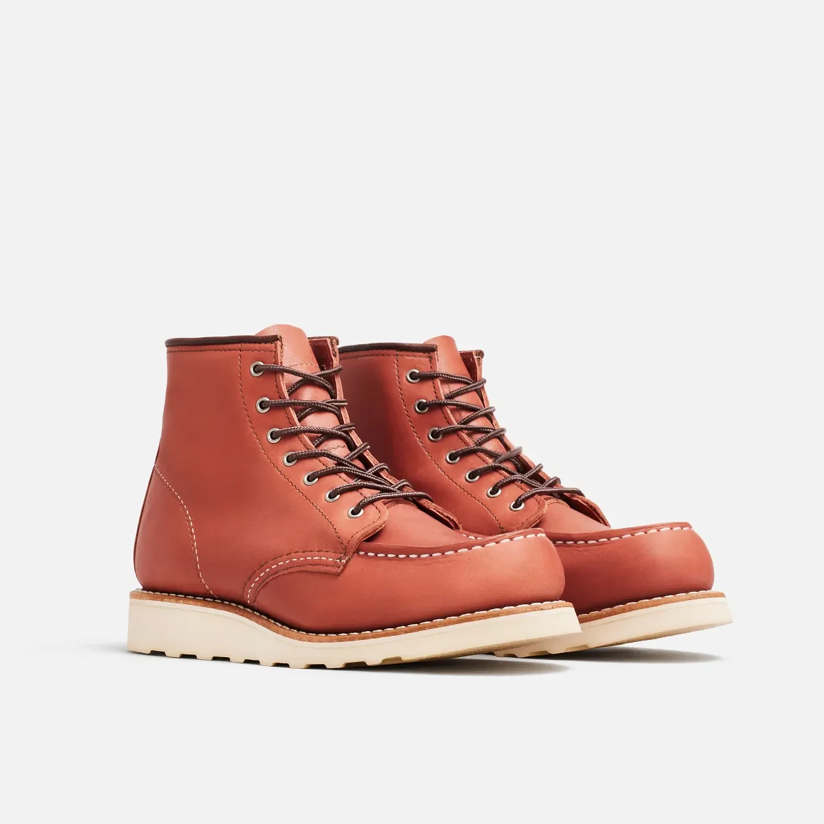 Classic Moc® kort damstövl i Auburn Legacy-läder