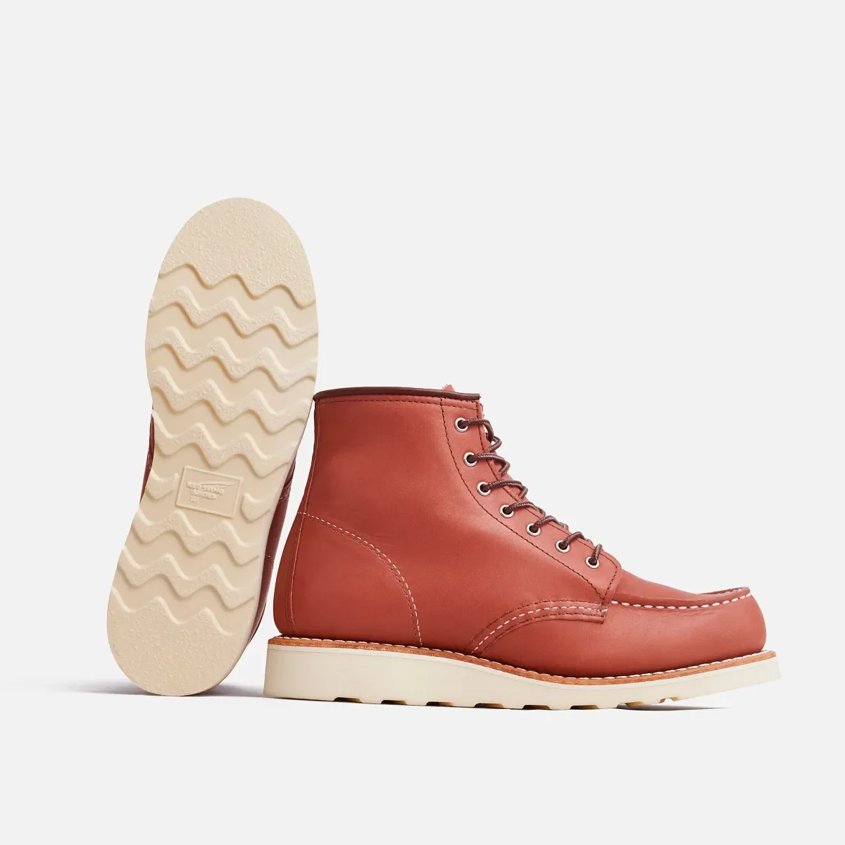 Classic Moc® kort damstövl i Auburn Legacy-läder