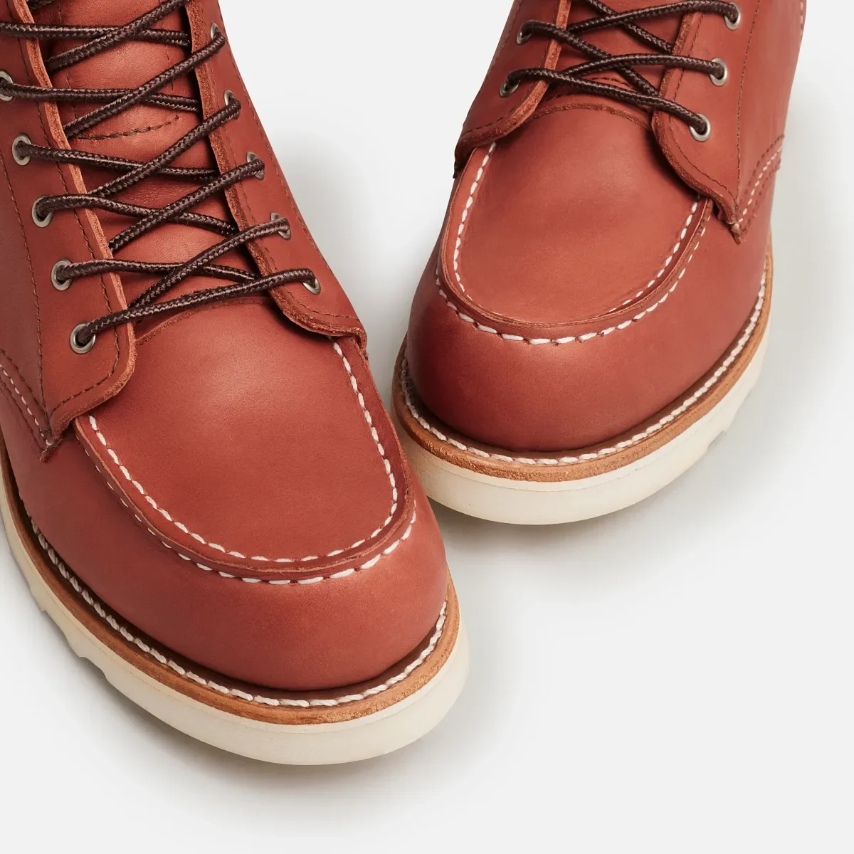 Classic Moc® kort damstövl i Auburn Legacy-läder