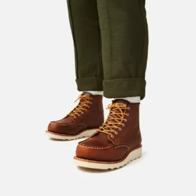 Classic Moc® kort damstövl i Copper Rough & Tough-läder