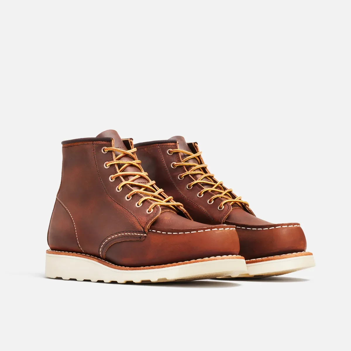 Classic Moc® kort damstövl i Copper Rough & Tough-läder