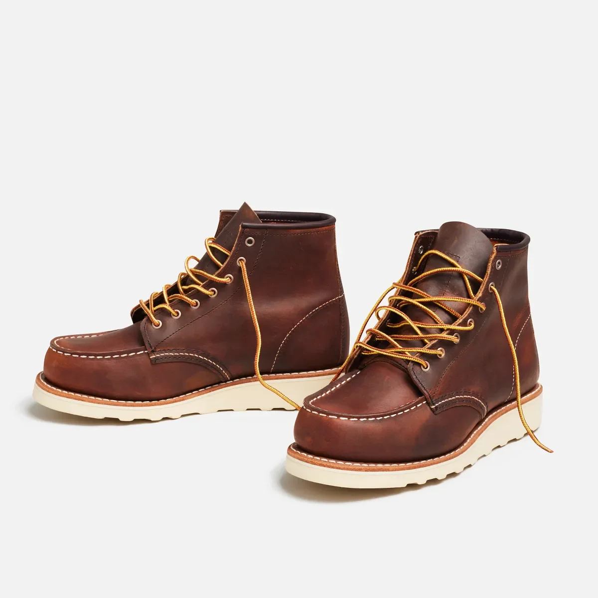 Classic Moc® kort damstövl i Copper Rough & Tough-läder
