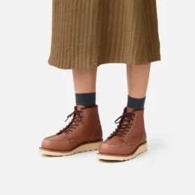 Classic Moc® kort damstövl i Mocha Oro-iginal-läder
