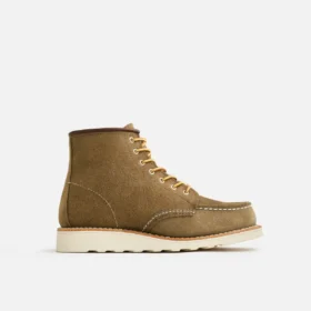Classic Moc® kort damstövl i olivgrönt Mohave-läder
