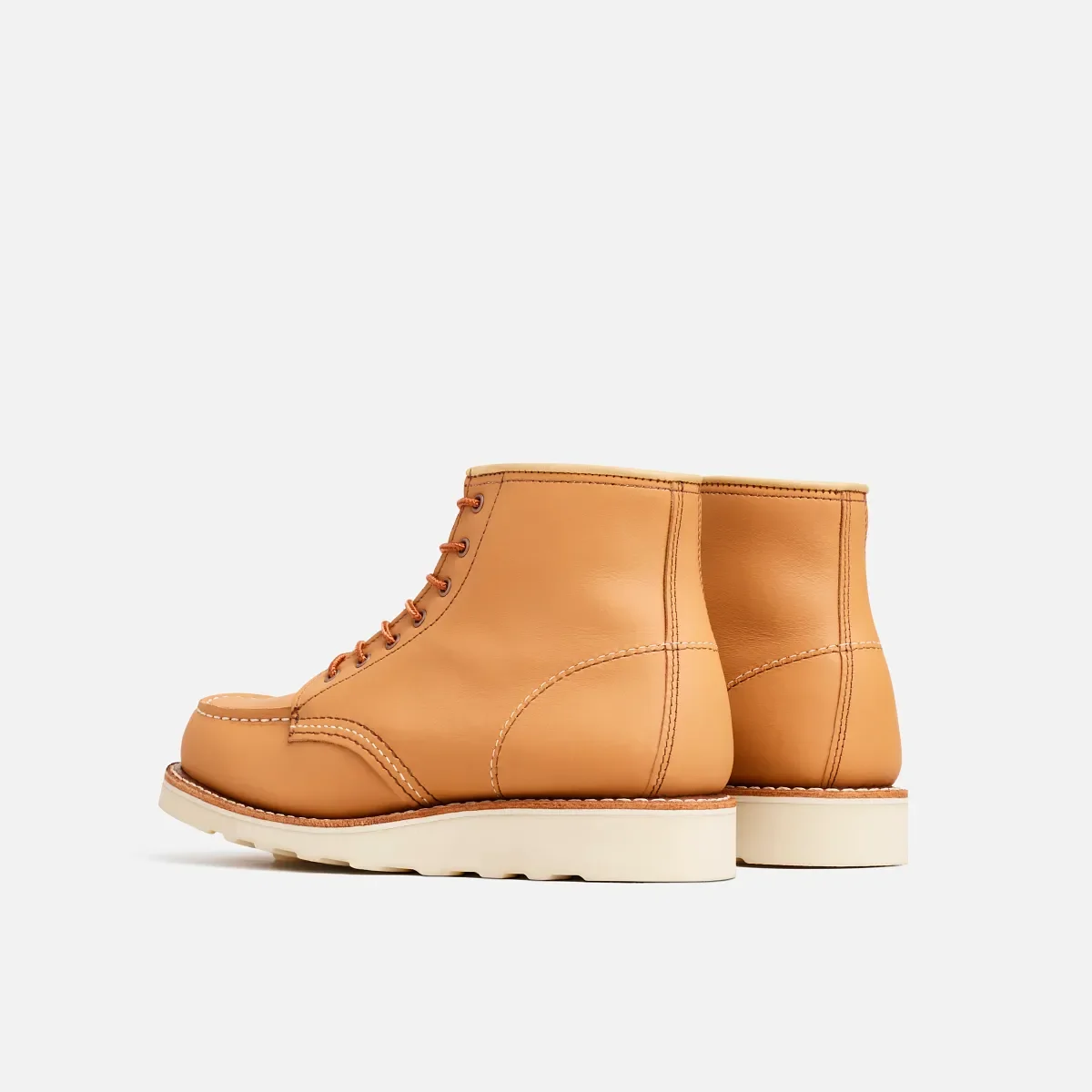 Classic Moc® kort damstövl i tanfärgat Boundary-läder