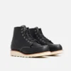 Classic Moc® korta damstövlar i svart Boundary-läder