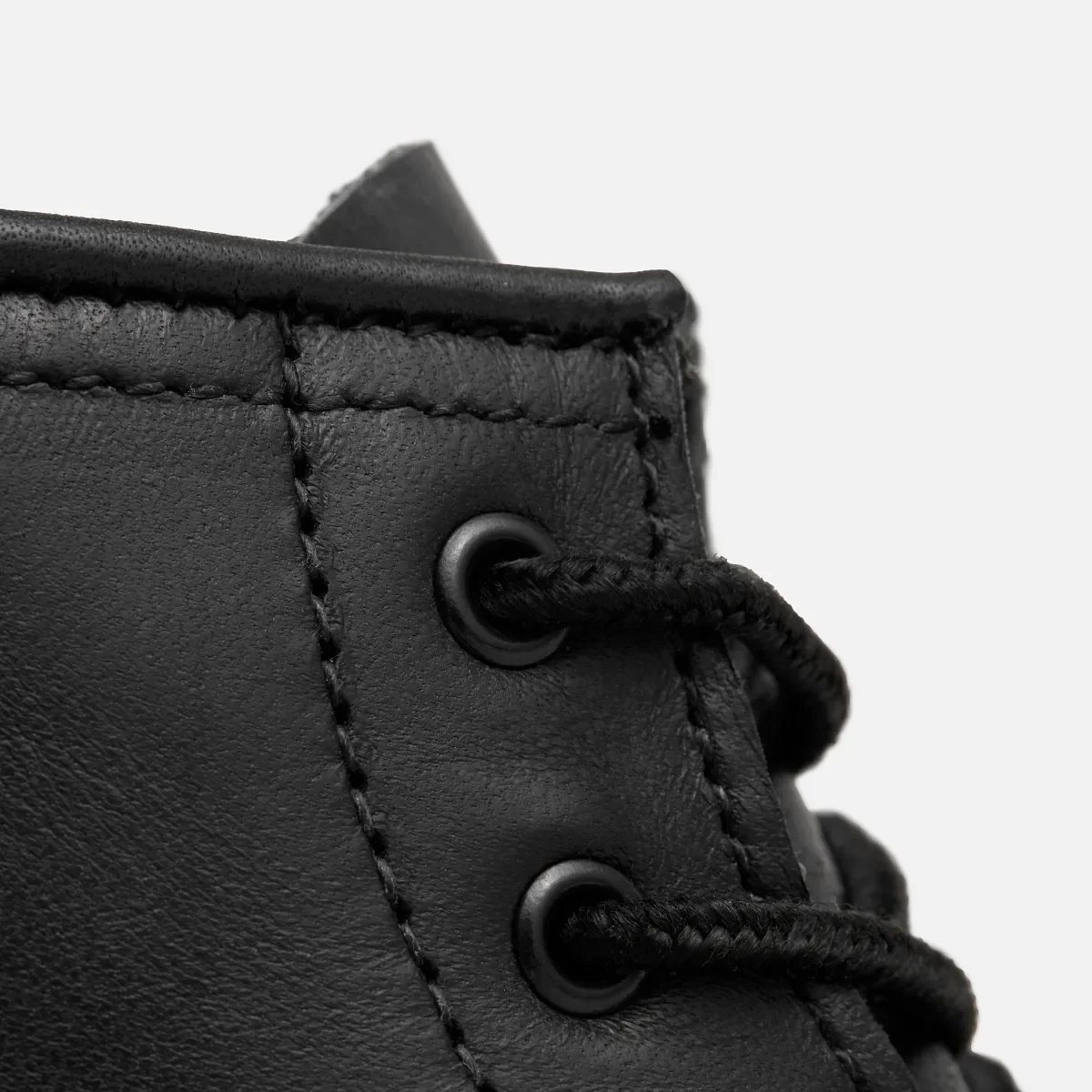 Classic Moc® korta damstövlar i svart Boundary-läder