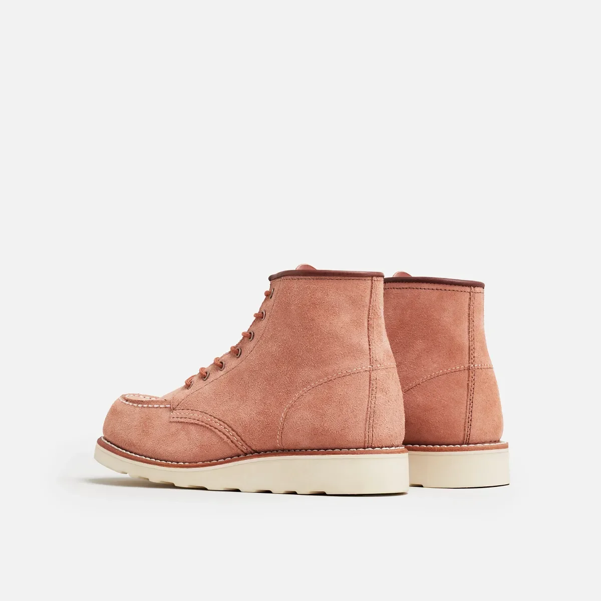 Classic Moc®-kortstövlar för dam i Abilene-läder i färgen Dusty Rose