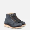 Classic Moc®-kortstövlar för dam i indigo Legacy-läder