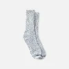 Cotton Blend Ragg Crew – unisex-strumpor i bomullsblandning i färgerna Carolina Blue/Navy/White