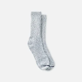 Cotton Blend Ragg Crew – unisex-strumpor i bomullsblandning i färgerna Carolina Blue/Navy/White