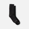 Cushion Crew-strumpor Unisex Cushion Crew-strumpor i svart bomullsblandning