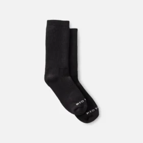 Cushion Crew-strumpor Unisex Cushion Crew-strumpor i svart bomullsblandning