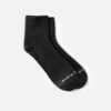 Everyday Arbete Medium Weight Quarter Crew Unisex-strumpor i bomullsblandning i svart