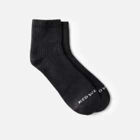 Everyday Arbete Medium Weight Quarter Crew Unisex-strumpor i bomullsblandning i svart
