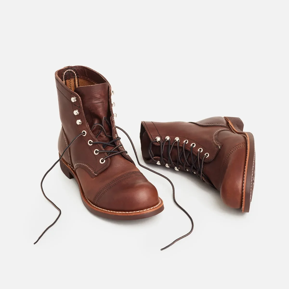 Iron Ranger® 6-tums stövlar i bärnstensfärgat Harness-läder