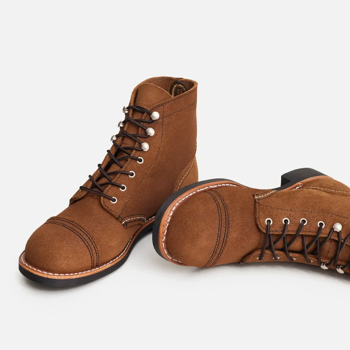 Iron Ranger® kort damstövl i Clove Acampo-läder
