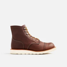 Iron Ranger® Traction Tred herrstövlar, 6 tum, i Amber Harness-läder