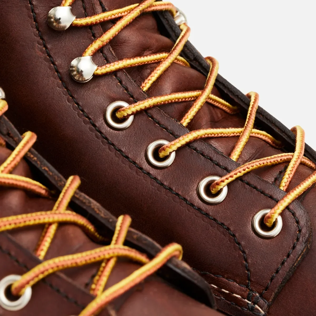 Iron Ranger® Traction Tred herrstövlar, 6 tum, i Amber Harness-läder