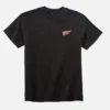 Klassisk logot-shirt, unisex-t-shirt i svart bomull