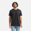 Kortärmad T-shirt med ficka – Herr-T-shirt med korta ärmar i svart