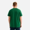 Kortärmad T-shirt med ficka Kortärmad T-shirt för herr i skogsgrönt