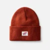Logo Knit Beanie Hat Unisex stickad mössa i rost