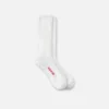 Nilit™ Breeze Cooling Light Weight Crew Unisex Breeze Nylon Crew-strumpor i vitt