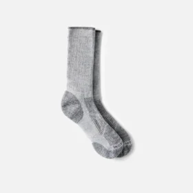 Performance Arbete Light Weight Crew – unisex-strumpor i CoolMax®-blandning i grått